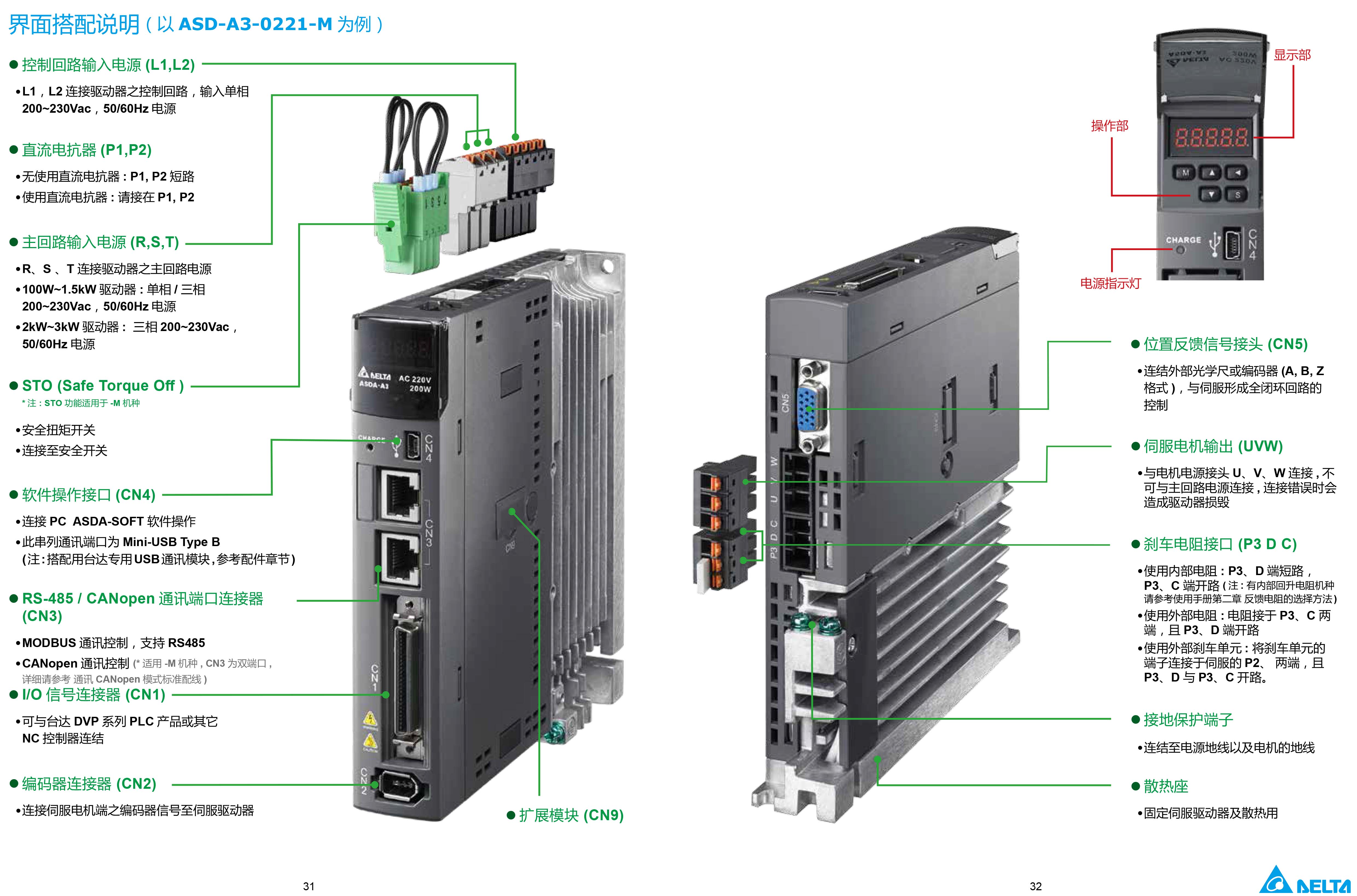 臺達A3伺服電機型號|參數|工作原理